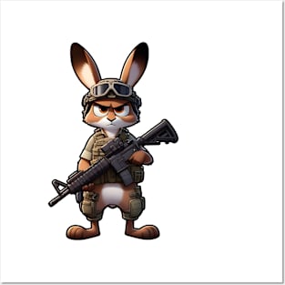 Tactical Rabbit Posters and Art